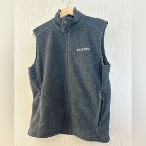 Columbia Charcoal Fleece Vest